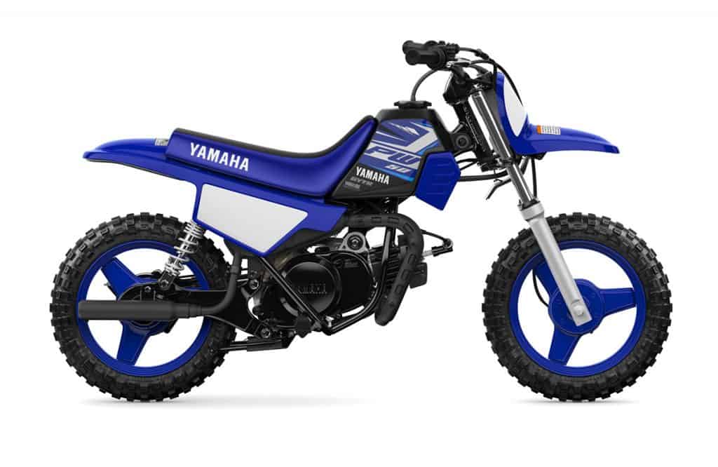Yamaha PW50 - 10 mejores motos de cross de 50 cc para niños 